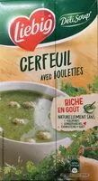 Mängden socker i Soupe cerfeuil avec boulettes