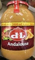 Mängden socker i Andalouse
