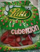 Mängden socker i Cuberdon