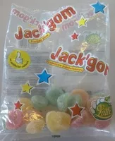 Mängden socker i Jack'gom gommes parisiennes