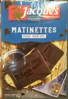 Mängden socker i Matinettes Noir 60%