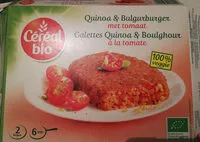 Mängden socker i Galette de quinoa et boulghour à la tomate