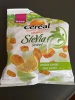 Mängden socker i Céréal Orange Bonbons