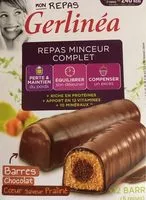 Mängden socker i Gerlinéa repas minceur