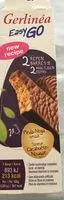 Mängden socker i Gerlinéa Easy Go Cacahuètes Nougat Barres Repas