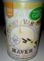 Mängden socker i Weight Care Havershake Yummy Vanille