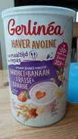 Mängden socker i Gerlinéa Shake à L'avoine Saveur Fraise-banane