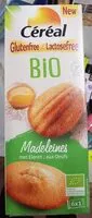 Mängden socker i Madeleines sans gluten