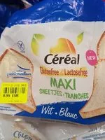 Mängden socker i Pain blanc sans gluten maxi tranches