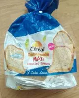 Mängden socker i Tranches de Pain aux graines sans gluten