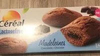 Mängden socker i Madeleines chocolat