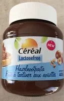 Mängden socker i Pâte à tartiner aux noisettes Lactosefree