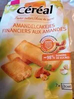 Mängden socker i Financiers aux amandes