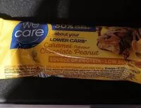 Mängden socker i Lower carb caramel chocolate peanut