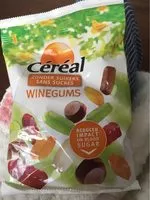Mängden socker i Winegums