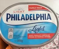 Mängden socker i Philadelphia light