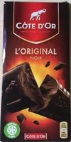 Mängden socker i Chocolat Noir - l'Original