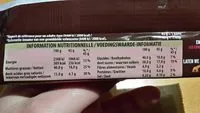 Mängden socker i Côte d'Or Lait Noisettes
