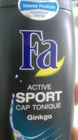 Mängden socker i fa active sport cap tonique ginkgo