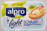 Mängden socker i Light Soya à tartiner