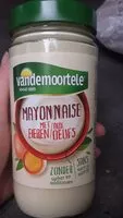 Mängden socker i Vandemoortele mayonnaise