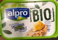 Mängden socker i Alpro bio
