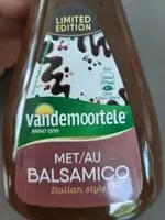Mängden socker i Balsamico