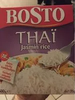 Mängden socker i Thaï Jasmin rice