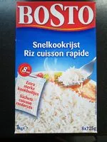 Mängden socker i Riz cuisson rapide