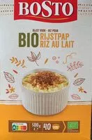 Mängden socker i Riz au lait