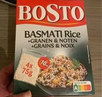 Mängden socker i basmati graines et noix