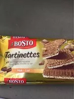 Mängden socker i Tartinettes