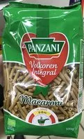Mängden socker i Intégral Macaroni