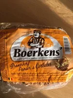 Mängden socker i Boerkens' pain de céréales 