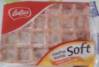 Mängden socker i Gaufres Soft au sucre glace