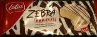 Mängden socker i Zebra original