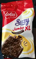 Mängden socker i Lotus Suzy Jumbo Gaufre Vanille Chocol. 20X75G 1PC