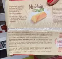 Mängden socker i Madeleine