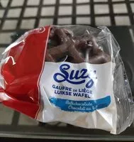 Mängden socker i Suzy gaufre de Liège au chocolat au lait