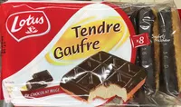 Mängden socker i Tendre Gaufre au chocolat belge