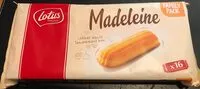 Mängden socker i Madeleine