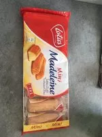 Mängden socker i Mini Madeleine 119G 7X1 Stuks