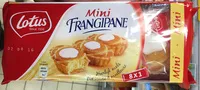 Mängden socker i Mini Frangipane