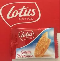 Mängden socker i Lotus Galettes Bretonne 1 Pièce X180