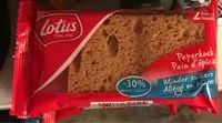 Mängden socker i Pain d’épices allégé en sucre