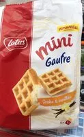 Mängden socker i Mini gaufre LOTUS