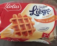 Mängden socker i Gaufres de Liège