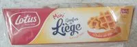 Mängden socker i Mini gaufres de Liège