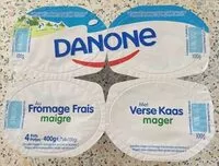 Mängden socker i Danone au fromage frais