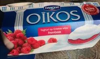 Mängden socker i Oikos yaourt a la grecque